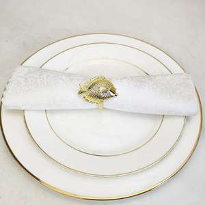 Juego de Anillos para Servilletas de Metal Resistente y Ecológico de Primera Calidad para una Decoración de Mesa Elegante, Soportes Estilizados para Restaurantes y Campamentos - Product Image 2