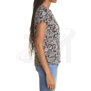 T-shirt imprimé pour femme, vêtement décontracté confortable pour une mode et un style de vie modernes. - Product Image 3