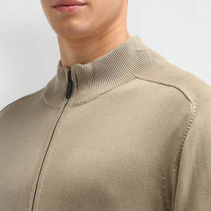 Suéter de Cuello Alto para Hombre, Elegante y Cálido, Tejido de Punto para Invierno, Suave, Ajustado, Casual, de Manga Larga, Transpirable y con Estilo - Product Image 6