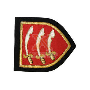 Insignias Bordadas a Mano de Estilo Único y Personalizadas, Color Sólido, Disponibles en Stock - Product Image 3