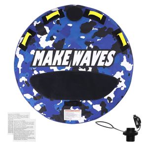 Tubo Gonfiabile Trainabile in PVC da 340 Libbre per 1-2 Persone, Tubo Gonfiabile per Sport Acquatici da 51,8 Pollici - Product Image 1