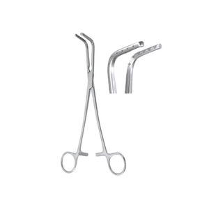 Pinzas bronquiales manuales de acero inoxidable Altomme Instruments, 8 cm, punta de 23 mm, certificación CE, instrumento para cirugía cardiovascular torácica - Product Image 5