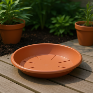 Base de pot de fleurs en plastique de 40 cm, plateau pour pot, pour une utilisation en intérieur/extérieur dans le jardin - Product Image 2