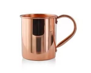 Stylish Drinkware <b>Copper</b> Mug Moscow Mule <b>Cup</b> Pure <b>Copper</b> for Bar Kitchen Restaurant - Product Image 4