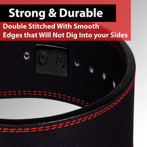 Durable Weight Lifting <b>Belts</b> for Heavy Duty Fitness Training <b>Back</b> Support Gym Exercise Powerlifting Squats and Deadlift Workouts - Product Image 4