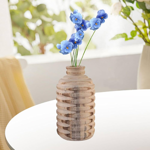 Excellent vase à fleurs en bois créatif, décoration d'intérieur artisanale, best-seller, décoration de chambre, vase à fleurs en bois - Product Image 2