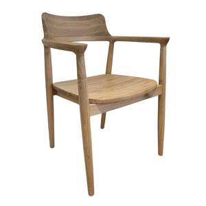 Chaise en bois massif personnalisée, style industriel moderne et luxueux, pour la maison, les restaurants, vente en gros de meubles - Product Image 1