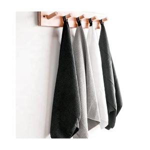 2024 Ultra Durable 100% coton biologique personnalisé cuisine torchons Dar couleur brodé absorbant durable maison sur mesure - Product Image 1