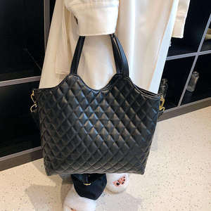 Casual Women's Tote Shoulder <b>Bag</b> <b>Soft</b> <b>Leather</b> Style Handbag Spacious Fashion Purse Polyester Large Capacity for Daily Outdoor - Product Image 1