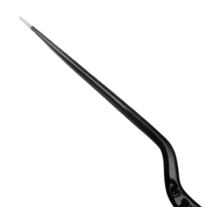 Forceps bipolaires d'irrigation US Jansen Bayonet 19,1 cm, pointe de 1 mm, réutilisables, en acier inoxydable, instrument de précision - Product Image 2