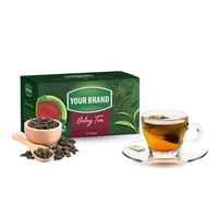 Sachets de thé détox en marque blanche OEM, écologiques, saveur pêche, pour diabétiques, vente en gros