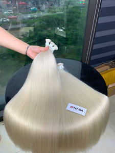 Hot Blonde Tone #PLA02 <b>Color</b> Bulk Vietnamese Human <b>Hair</b> <b>Extensions</b> 100g Straight 65cm Premium Quality - Product Image 2