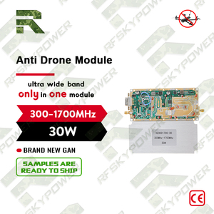 300MHz-1700MHz 30 Wát băng rộng C-UAS giải pháp quốc phòng Đánh chặn UAV không dây & RF mô-đun gây nhiễu hệ thống thiết bị cho bay không người lái - Product Image 1