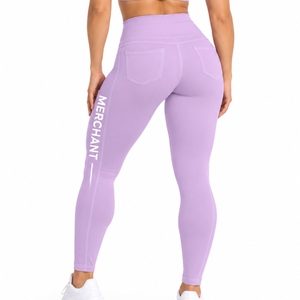 Leggings pour femmes à taille haute, extensibles, design confortable pour tous les jours, leggings longs, coupe extensible, poches personnalisées, leggings design - Product Image 3