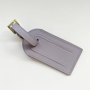 Top-Grain Genuine Leather Luggage Tags Luxury Travel ID Labels for <b>Suitcases</b> Handcrafted Full Grain Leather Travel Tag LTG-0330 - Product Image 1