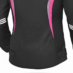 Blouson de moto 5 SPORTS pour femme, manches longues, noir et rose, coupe-vent, imperméable, anti-UV, respirant, pour la course - Product Image 6