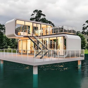Hot Selling Expandable Modular House Wind Resistance Expandable Container House Plus Free Shipping - Product Image 1