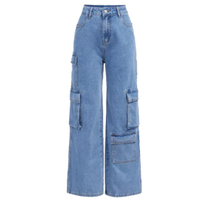 กางเกงเอวสูงแฟชั่นสำหรับผู้หญิง กางเกงขายาวทรงเข้ารูปสำหรับผู้หญิง กางเกงขากว้างสำหรับผู้หญิงสไตล์หรูหราสำหรับใส่ทำงาน - Product Image 1