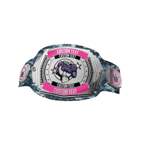 Cinturón de Campeonato de Videojuegos Personalizado con Texto a Medida para Jugadores, Torneos y Eventos de Esports - Product Image 6
