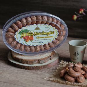 Dong Phu Vietnam Roasted Salted Cashew <b>Kernels</b> Premium W180 Grade 400g Oval Gift Box Ready to Eat Nutrition <b>Snack</b> - Product Image 2