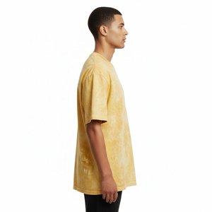 T-shirts Boxy Cropped Oversize à Épaules Tombantes 100% Coton 260 GSM de Haute Qualité avec Logo Personnalisé pour Hommes - Product Image 6