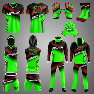 Uniformes de football 7v7 en gros, directement de l'usine, haute qualité, unisexe, impression personnalisée, respirant, séchage rapide, sublimation intégrale - Product Image 2