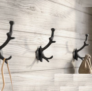 Nuevo Gancho de Pared Metálico de Diseño Vintage, Decoración de Pared Metálica para el Hogar y Uso Multifuncional - Product Image 1