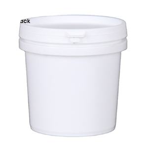 Cubo de plástico transparente de fabricante de gran oferta, cubos de plástico con tapa y ASA, paquete de pintura de cubo de plástico - Product Image 1