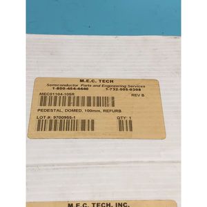 M.E.C. Pedestal Tech MEC81104-105R, Domos, 150 mm - Equipo y Piezas de Semiconductores de Confianza de Tradicción Global - Product Image 5