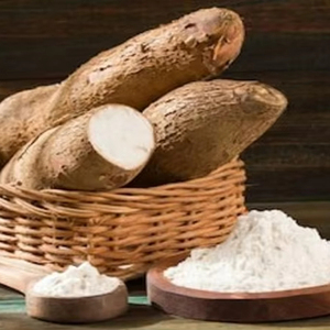 Harina de Tapioca Modificada de Alta Calidad, Almidón de Yuca Soluble para Industrias Adhesivas, Blanco Natural, Vida Útil de 24 Meses - Product Image 1