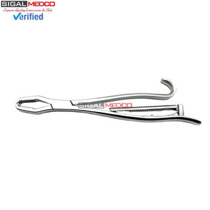 High Quality Stainless Steel Kern Lane Bone Holding Forceps 27 cm Surgical Instruments Veterinary Orthopedic Bone Grasping Tool - Product Image 2