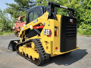 Chargeuse compacte sur chenilles d'occasion 259D3 2023, 74 CV, diesel, avec chargeur frontal et attache rapide hydraulique pour la construction - Product Image 3