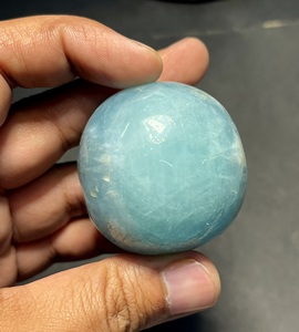 Natural Aquamarine Large <b>Sphere</b> Big Size Aquamarine Gemstone Ball Polished <b>Crystal</b> Stone Wholesale Manufacturer Supplier - Product Image 1