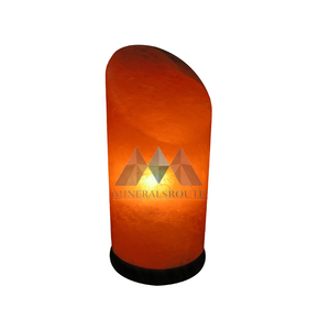 Lámpara de sal del Himalaya ganadora de premios para decoración del hogar más vendida hecha a mano en artesanía casera de estilo Feng Shui tallado natural puro - Product Image 2