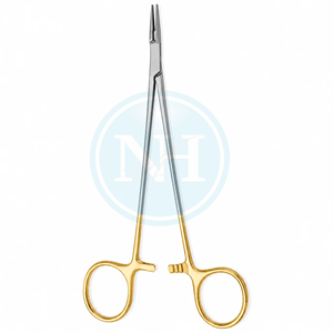 Portaagujas Microvasculares con Insertos de Carburo de Tungsteno, Diseño Delgado y Preciso, Instrumento Quirúrgico de Alta Precisión para Microcirugía - Product Image 3