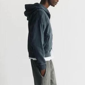 เสื้อฮู้ดดี้ผู้ชายผ้าฝ้ายฟลีซ 100% สำหรับฤดูหนาว ขายดี คุณภาพพรีเมียม สวมใส่สบาย ระบายอากาศได้ดี แห้งเร็ว ปรับแต่งได้ - Product Image 2