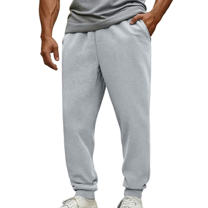 Pantalones Casuales de Forro Polar para Hombre, Personalizados, Gruesos, Suaves y Cálidos, Pantalones Deportivos de Invierno, Fabricante de Pantalones Jogger al por Mayor con Etiqueta Privada OEM - Product Image 1
