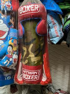 Équipement d'entraînement de gym pour enfants : Sac de frappe en cuir léger sur piédestal pour la remise en forme et la pratique du boxe - Product Image 6