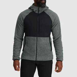Men's Sherpa Fleece <b>Ski</b> Hoodie Snowboarding Quarter Zip Plus Size Streetwear <b>Ski</b> Sherpa Hoodies Coat Jacket Snow Suit - Product Image 2