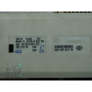 ECUs et modules informatiques d'occasion de la série 5 61356922727 - Product Image 4