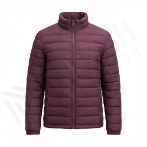 Veste matelassée d'hiver de qualité supérieure pour hommes, dernier modèle avec col montant et manches longues, entièrement personnalisable, mode masculine - Product Image 2