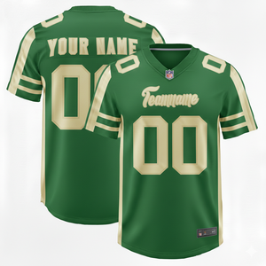 Uniforme de Fútbol Americano Personalizable y Transpirable para Hombre, Jersey de Manga Corta a Bajo Precio, OEM - Product Image 1