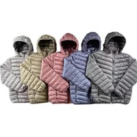 Veste matelassée pour homme, légère, coupe-vent, décontractée, hiver, rembourrage en polyester, fermeture éclair, couleur unie, coupe classique