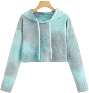 Comfortable <b>Light</b> Weight <b>Cheap</b> Rate Top Trending Tie Dye Hoodies with Durable Stuff Top Long Sleeve Pullover Sweatshirt - Product Image 4