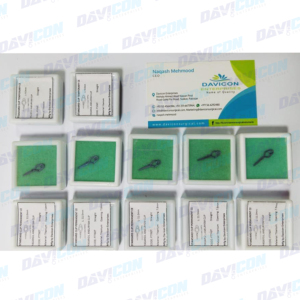 Clips vasculaires pour anévrismes Davicon de haute qualité, réutilisables, certifiés CE ISO (paquet de 10 clips courbés) pour usage chirurgical en clinique et à l'hôpital - Product Image 4