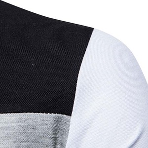 Nouveau Polo Homme Manches Courtes Décontracté Coupe Slim Couleur Unie Séchage Rapide T-shirts Polo d'Extérieur - Product Image 5