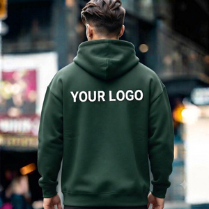 Sweat-shirts à capuche tendance pour hommes, style streetwear, en coton épais et délavé, respirants, grandes tailles, vente en gros - Product Image 2