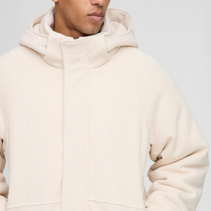 Blouson matelassé en cuir pour homme – Vêtement d'extérieur streetwear haut de gamme – Blouson matelassé effet cuir pour homme – Manteau d'hiver isolé - Product Image 4