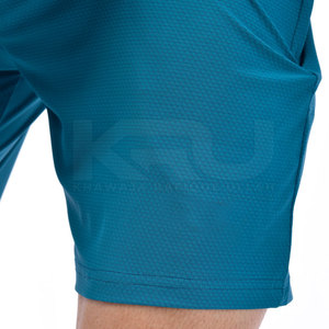Shorts de course décontractés pour hommes en coton 100% de qualité supérieure, légers, respirants, à séchage rapide, taille mi-haute avec cordon de serrage - Product Image 6