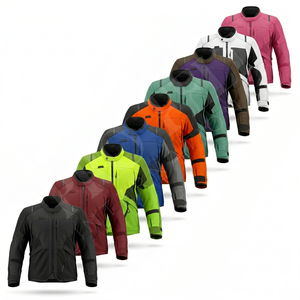 Veste de moto en textile imperméable et respirante, très vendue, personnalisable, de qualité supérieure, en velours côtelé, robuste, avec protection corporelle - Product Image 1